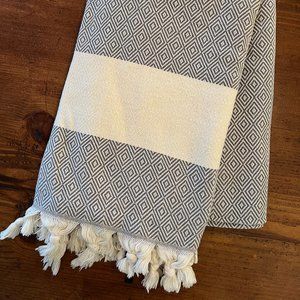 Teema Cotton Turkish Towel - THE CHARCOAL COASTAL